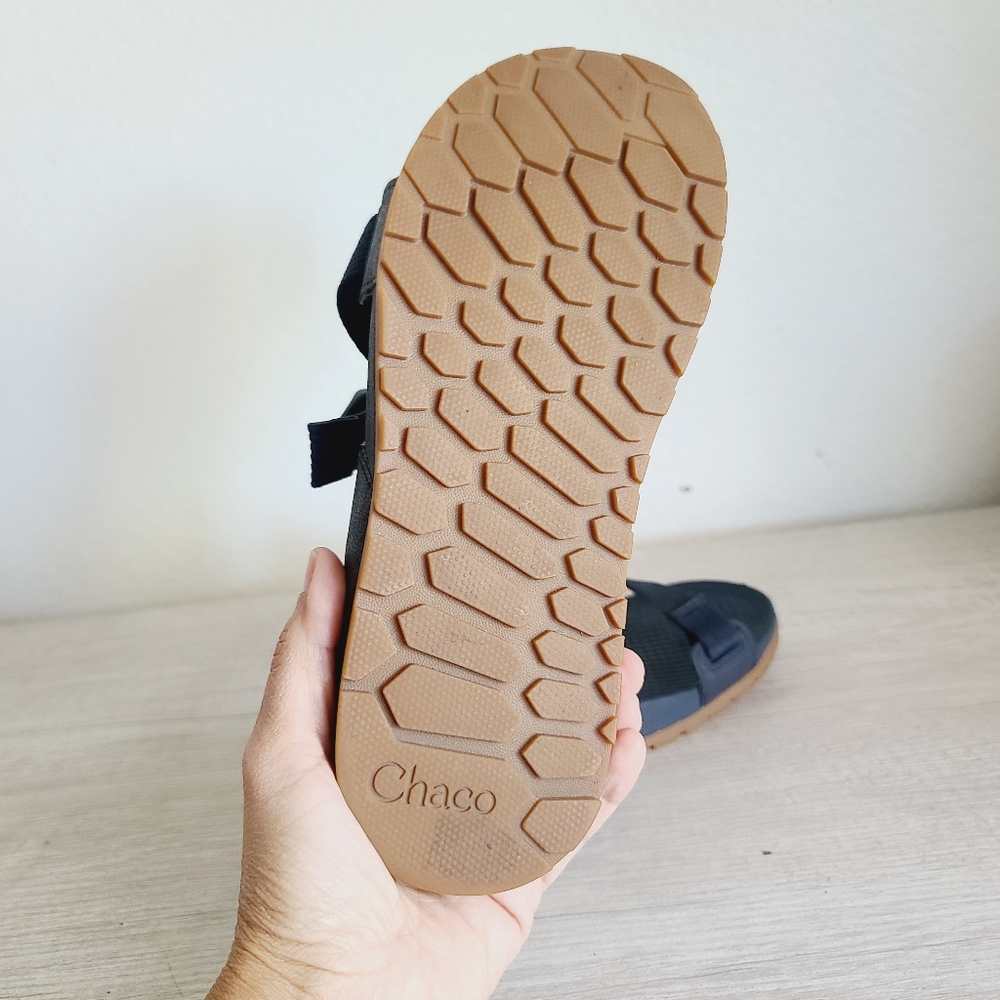 Chaco Womans Lowdown Dark Blue Sandals Size 6 - Picture 7 of 7